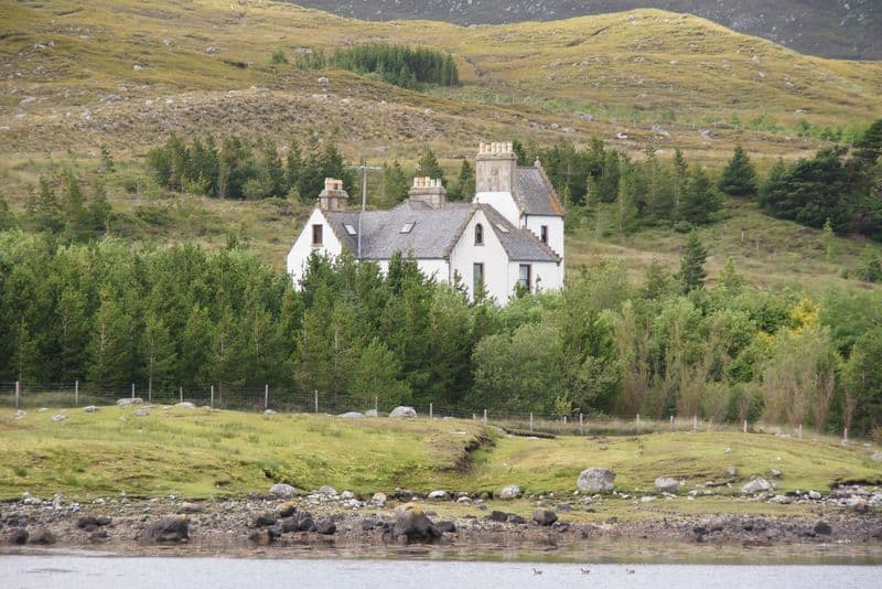 Ardvourlie Castle, the Outer Hebrides