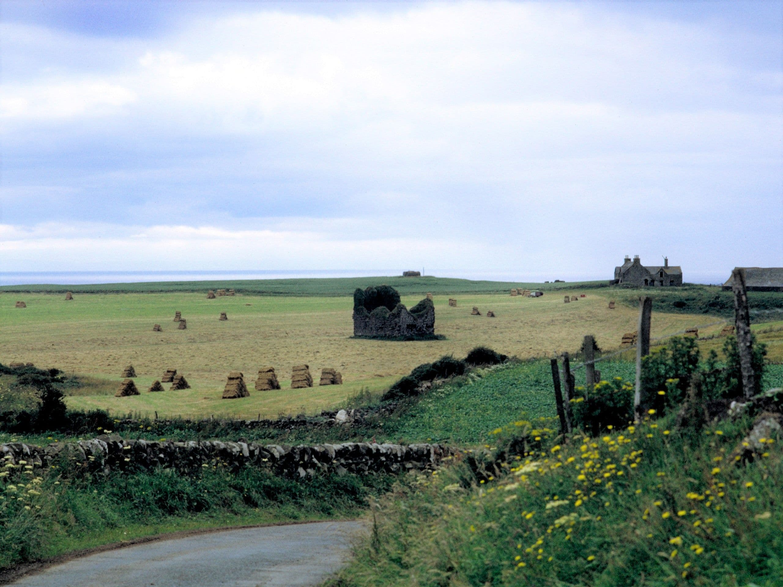 Corsewall Castle, Dumfries and Galloway — 204 Corsewall Castle nr Stranraer July 1972