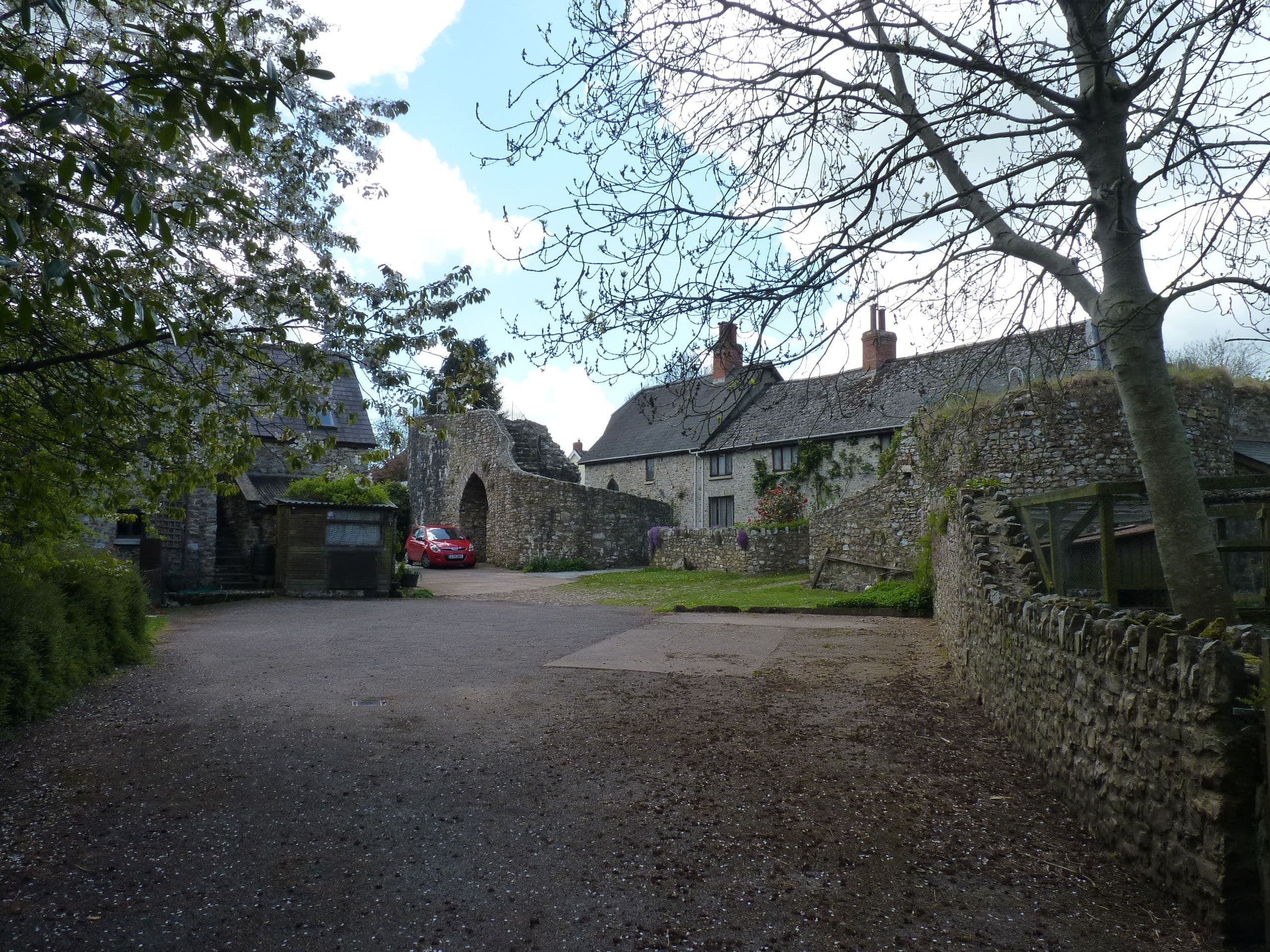 Hemyock Castle, Devon — Ruins of a castle