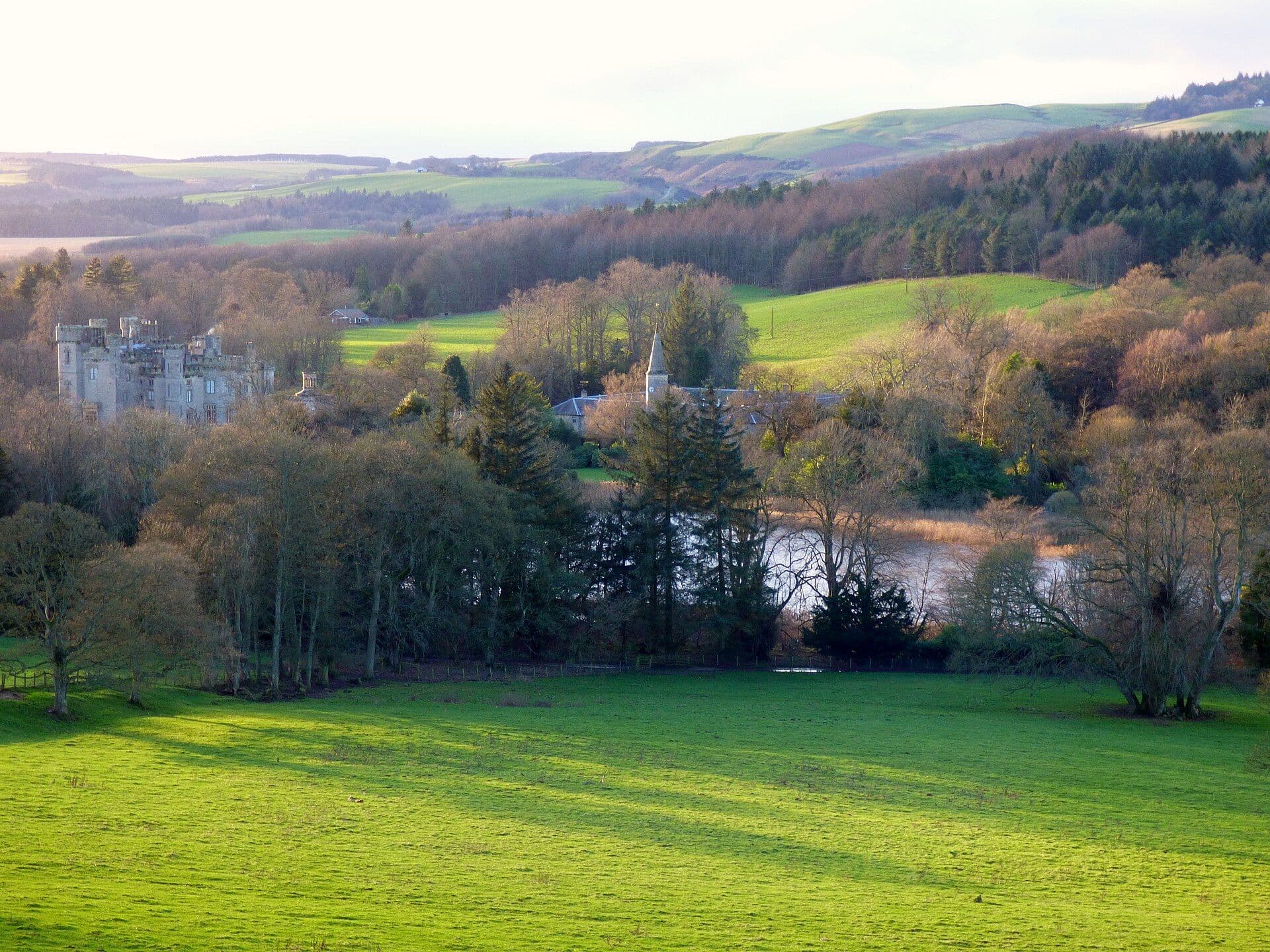 Duns Castle, the Scottish Borders
