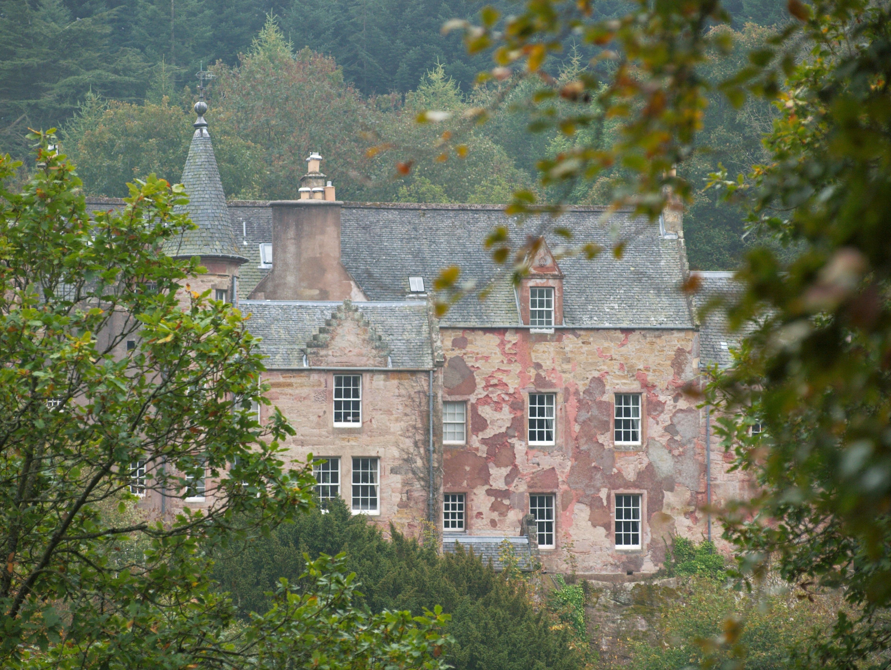 Hawthornden Castle, Midlothian — Olympus digital camera