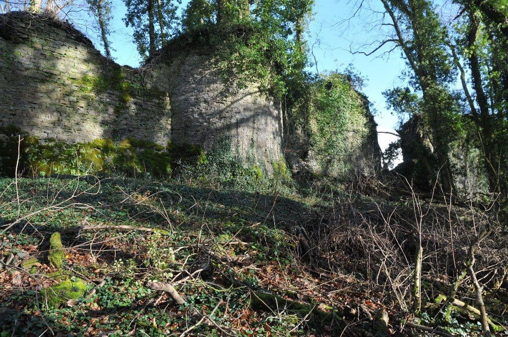 Tregrug Castle, Monmouthshire — Llangybi Castle