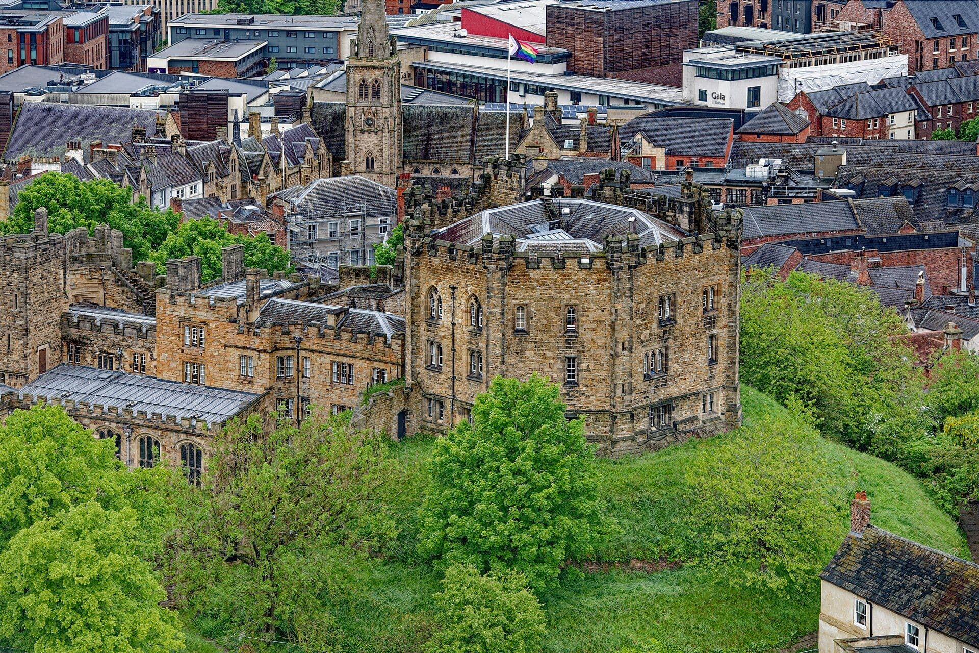 Durham Castle, County Durham — Durham: The Keep, Palace Green