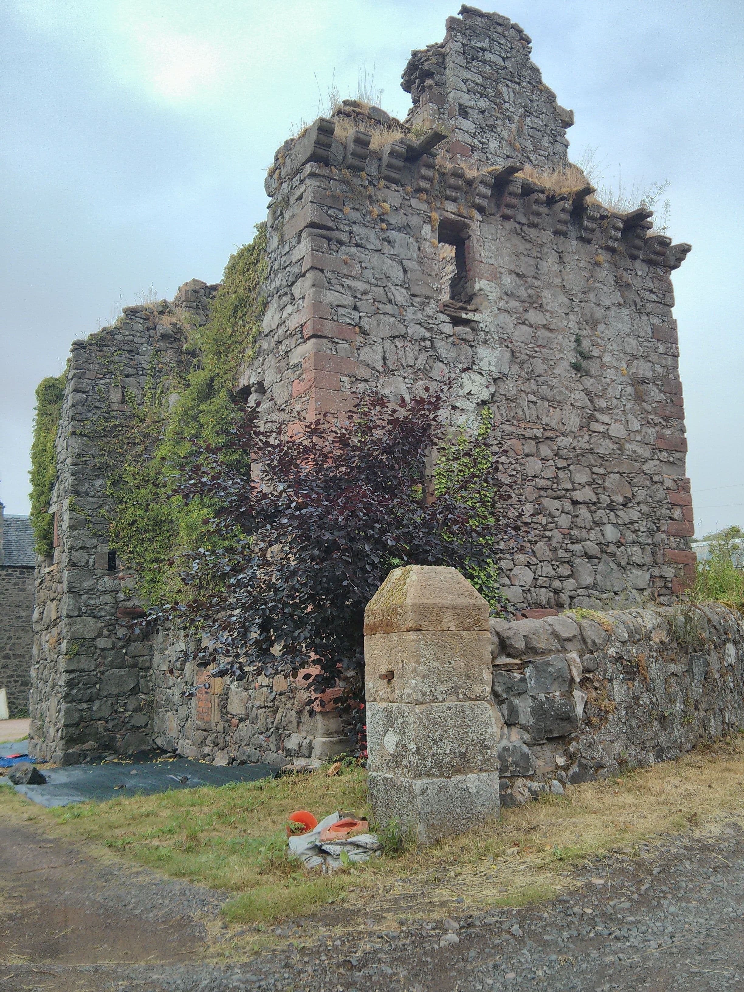Denmylne Castle, Fife — This is a photo of listed building number