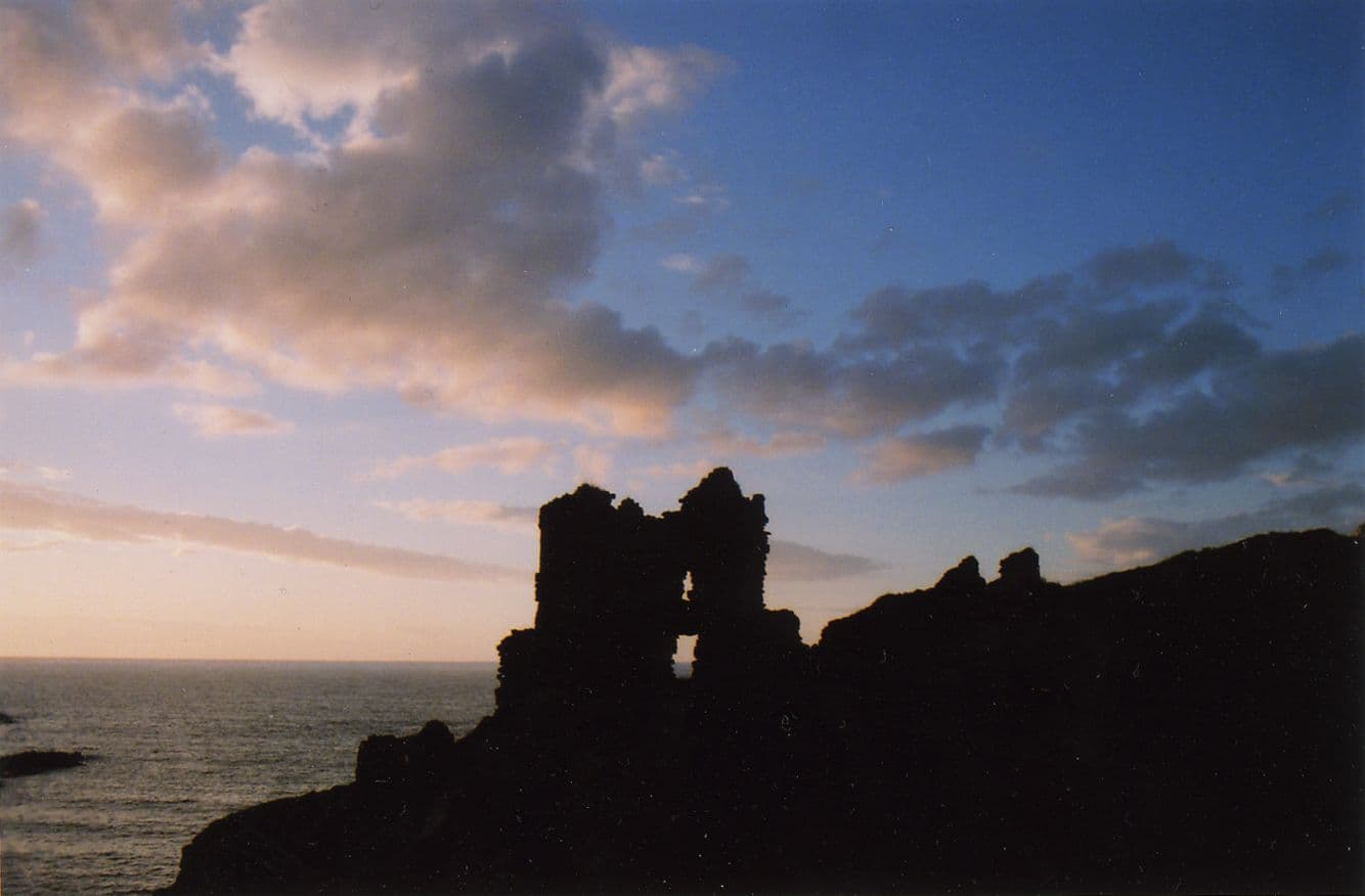 Kinbane Castle, Causeway Coast and Glens — Oisin O'Brien, 2005 Kinbane Castle, Antrim, Northern Ireland.