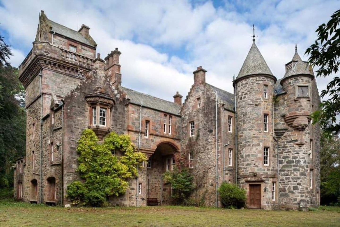 Blackcraig Castle, a Baronial Tower House from 1856.