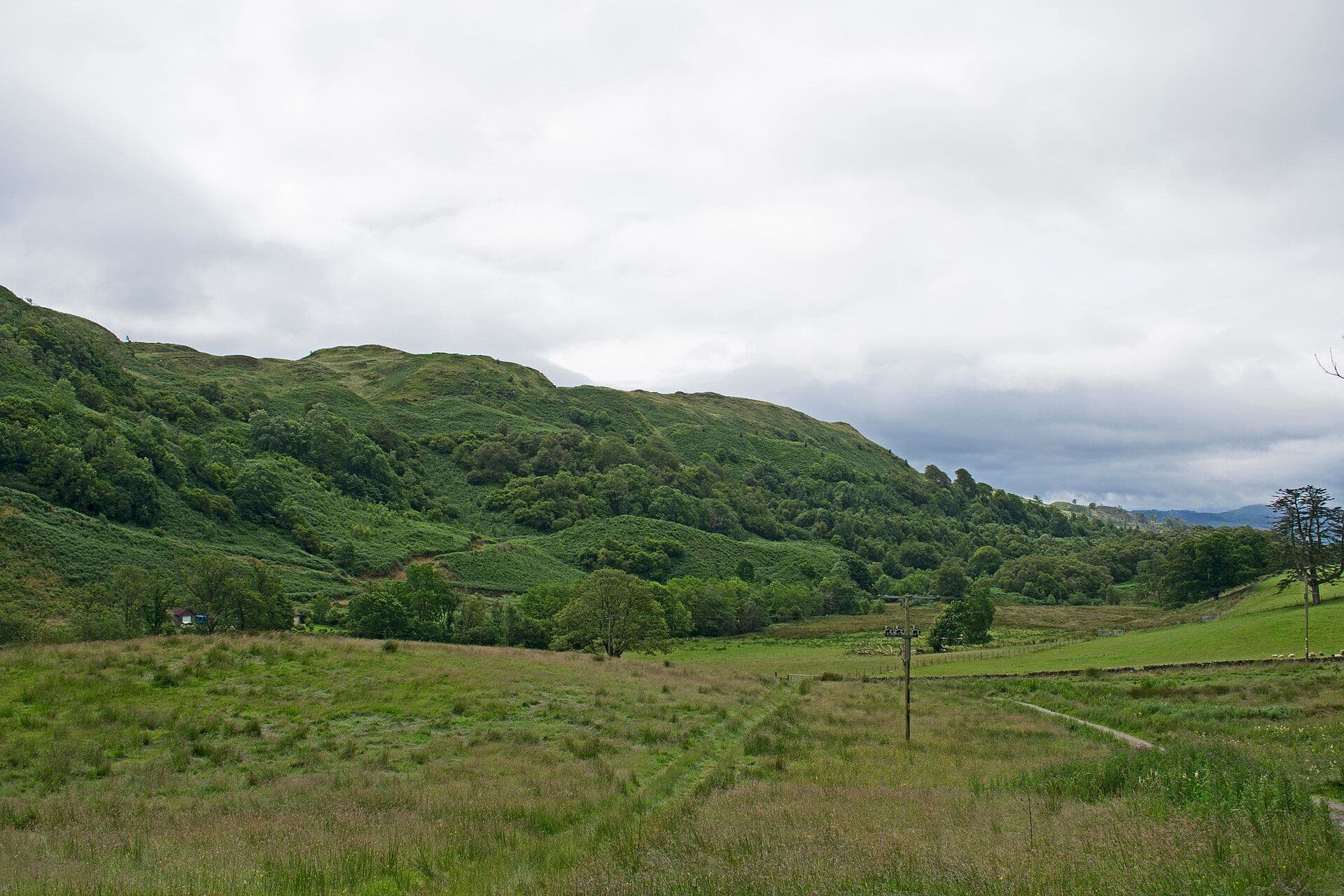 Carnasserie Castle, Argyll and Bute — View from the trail to Carnasserie Castle, Kilmartin, Argyll and Bute, Scotland, the United Kingdom