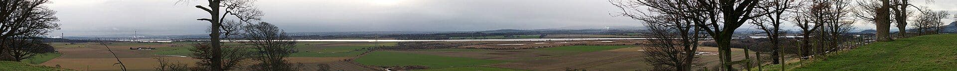 Clackmannan Tower, Clackmannanshire — Or rather, the view from.