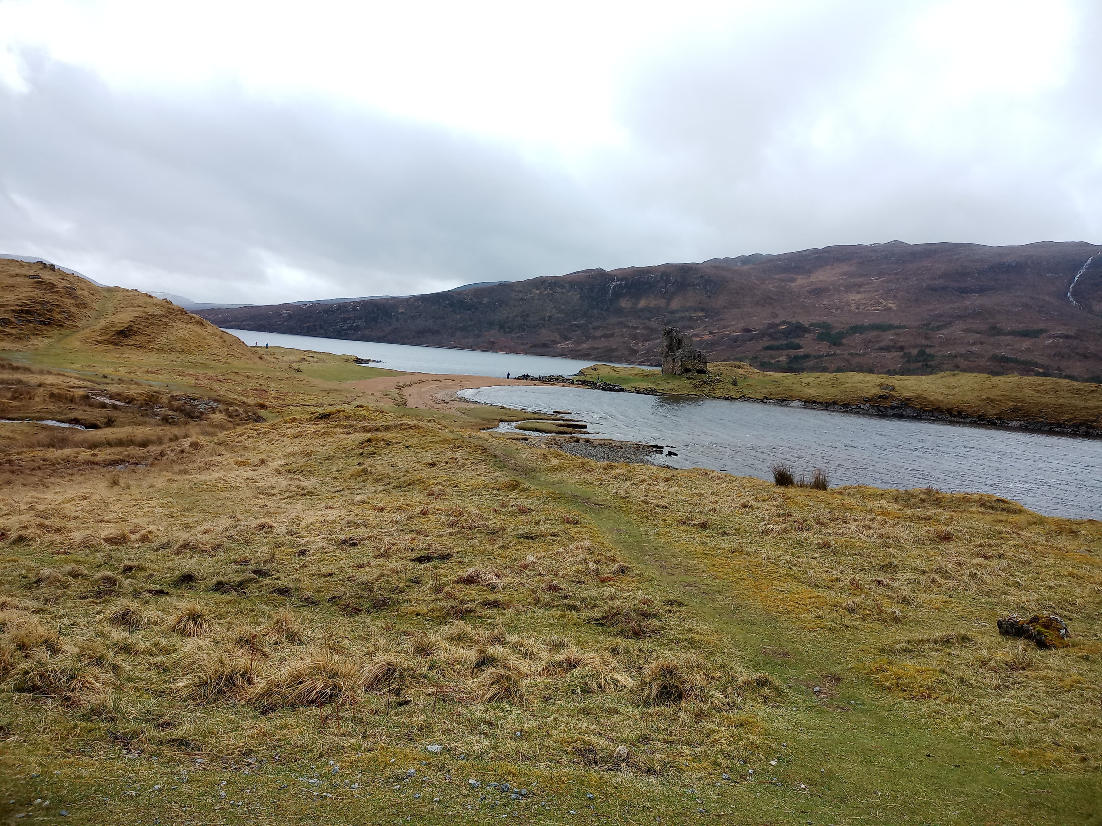 Ardvreck Castle (ruined castle in Highland, Scotland, UK)