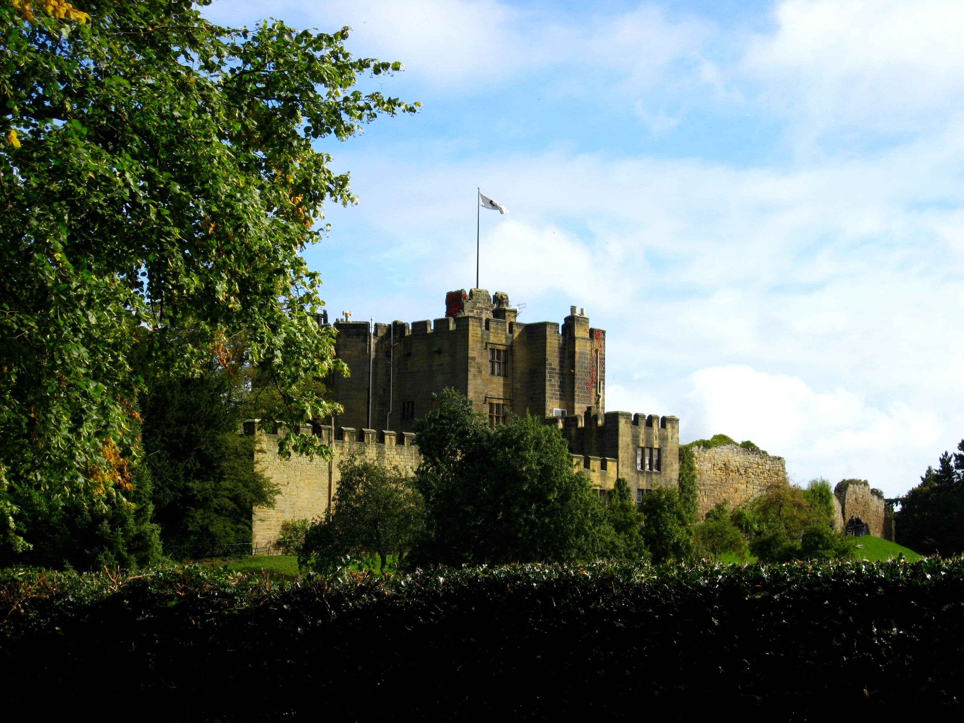 Bothal Castle summer