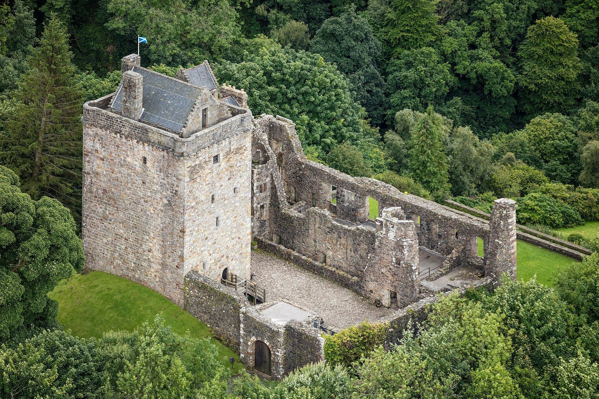 Castle Campbell, Clackmannanshire — This is a photo of listed building number