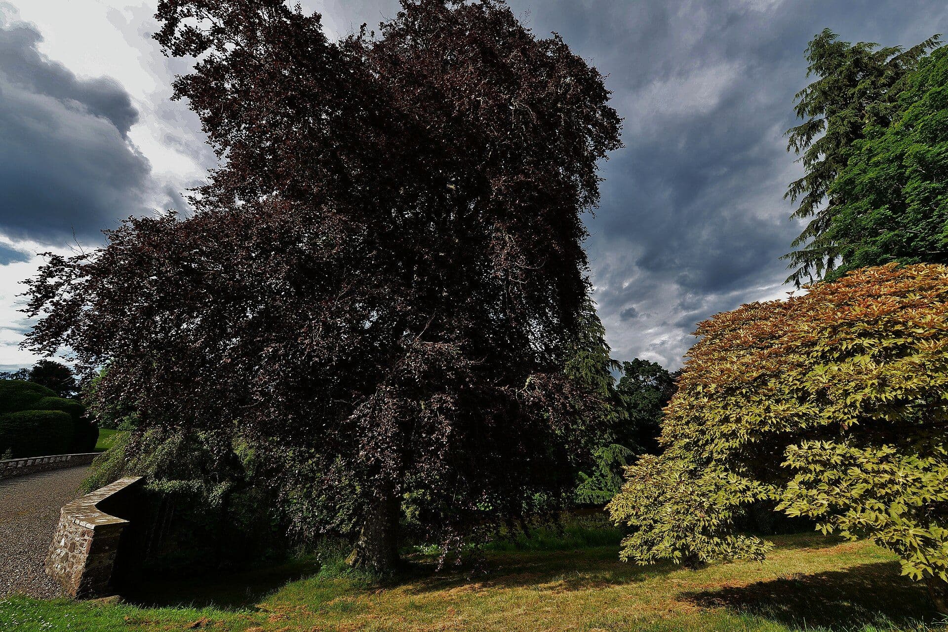 Drummond Castle, Perth and Kinross — Photo by Michael Garlick