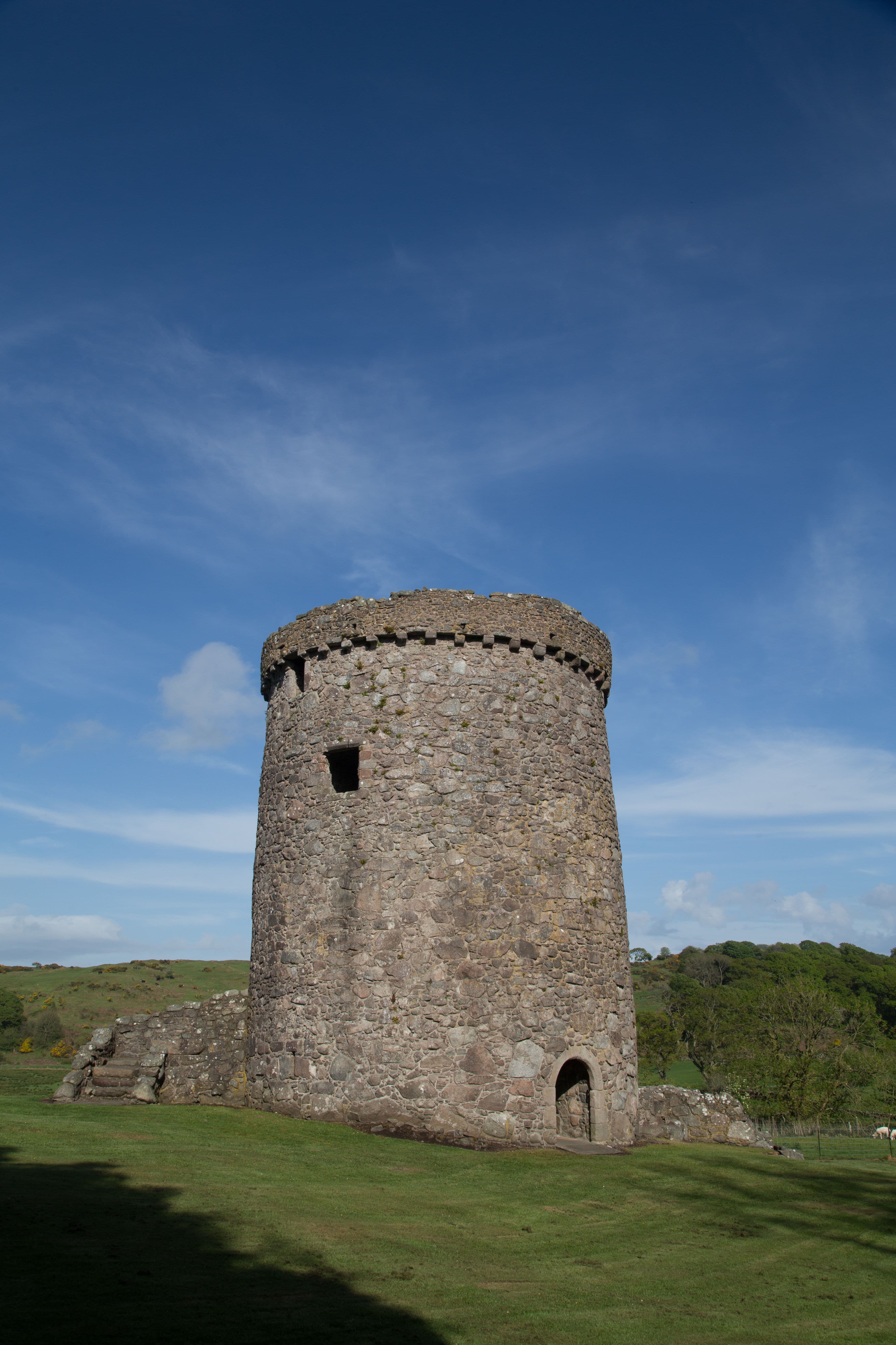 Orchardton Tower, Dumfries and Galloway — This is a photo of listed building number