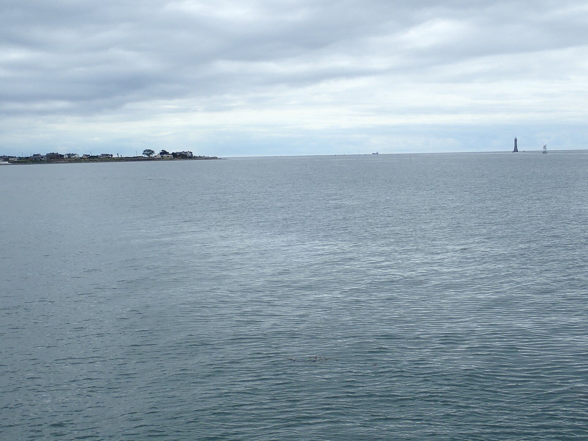 Greencastle, Newry, Mourne and Down — Soldier Point, Cranfield and Haulbowline Light from the Greencastle Ferry Terminal