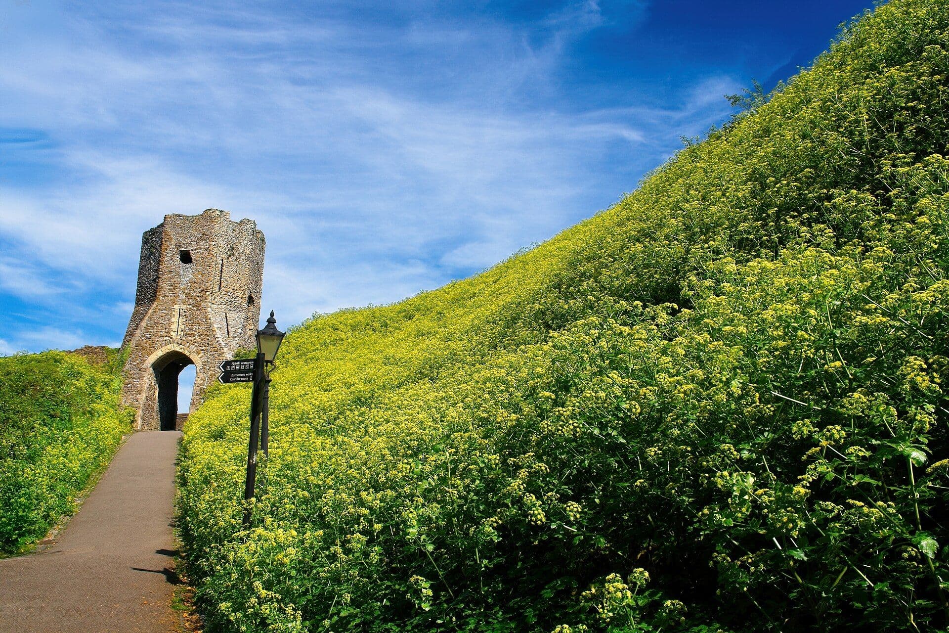 Dover Castle, Kent — Entrance to Dover Castle's main area as you come in from the car park. According to the Kent council website, this was built somewhere in th