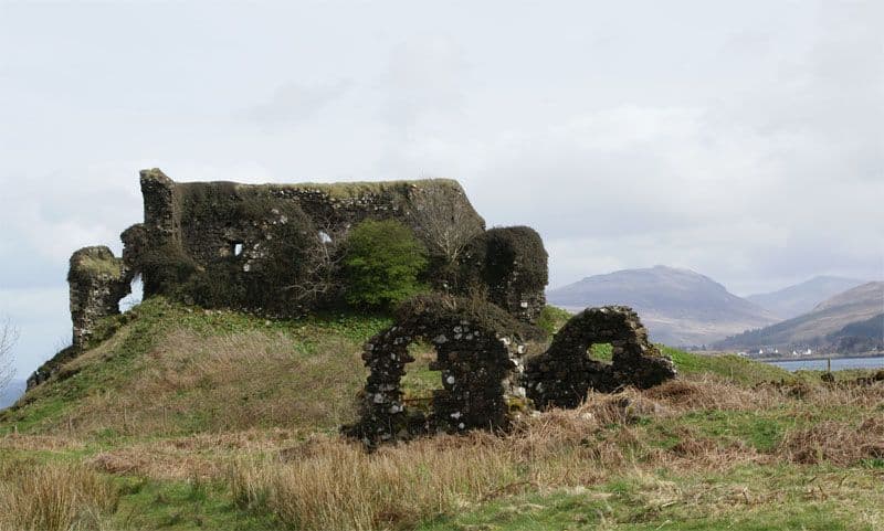 Aros Castle (Mull, Scotland) - exterior