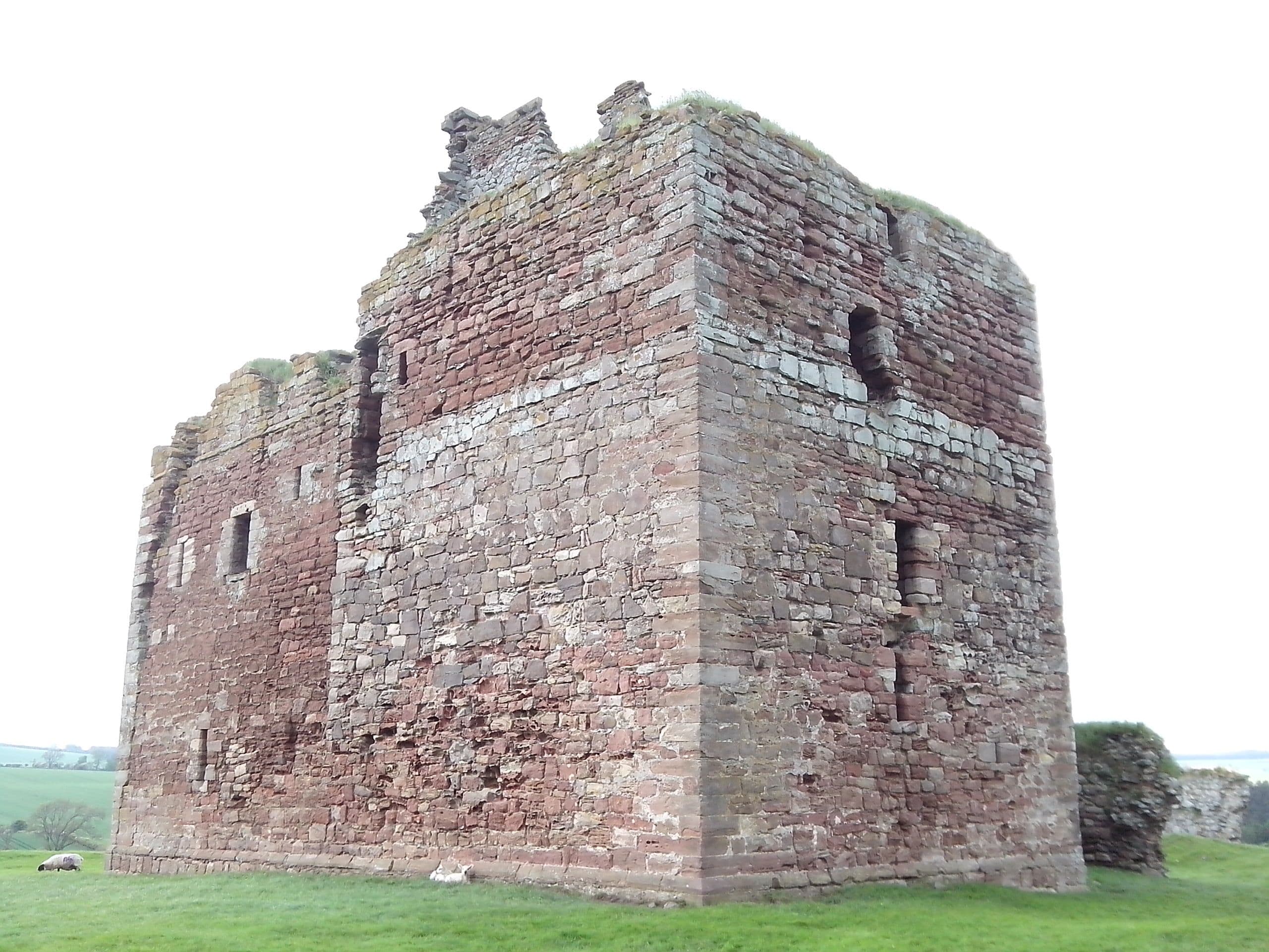 Cessford Castle, the Scottish Borders — Ruins of Cessford tower