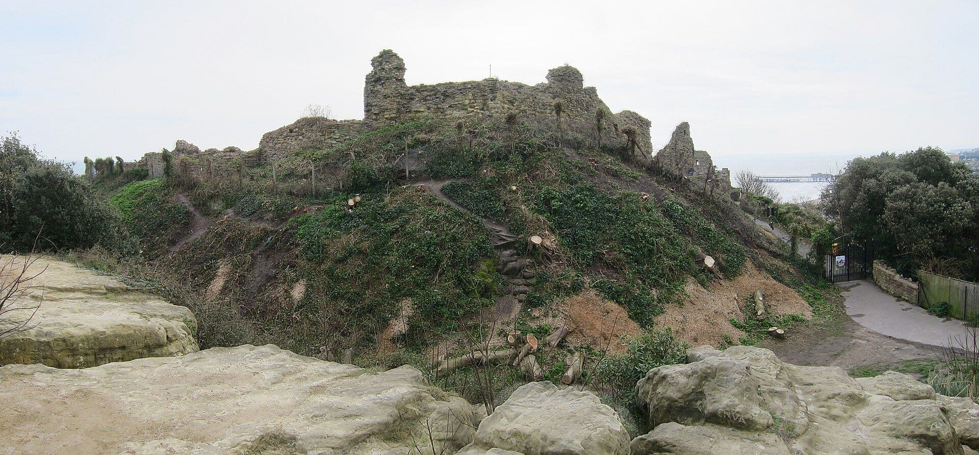 Hastings Castle, East Sussex