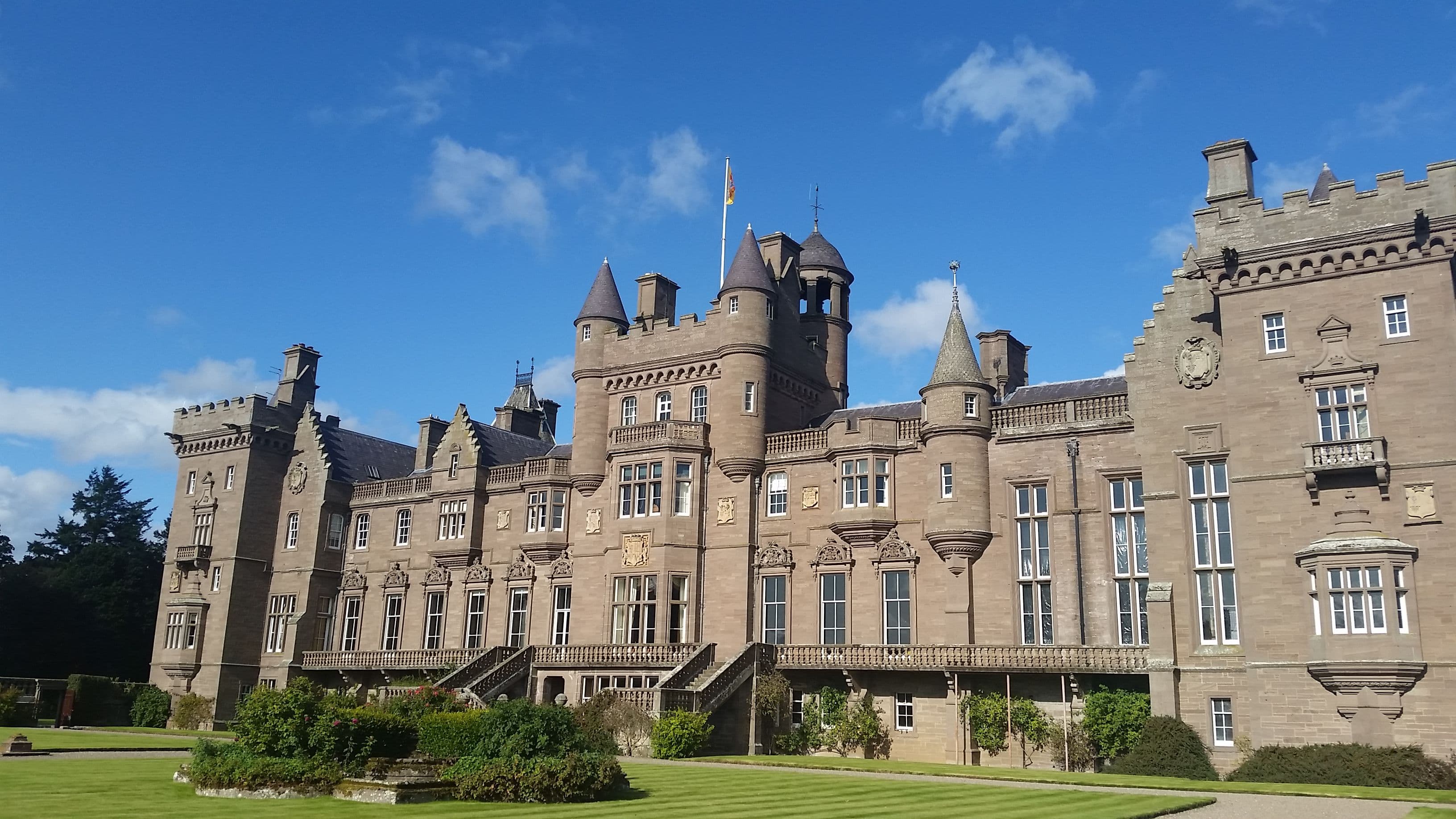 Kinnaird Castle, Angus — Taken on doors open day 2018