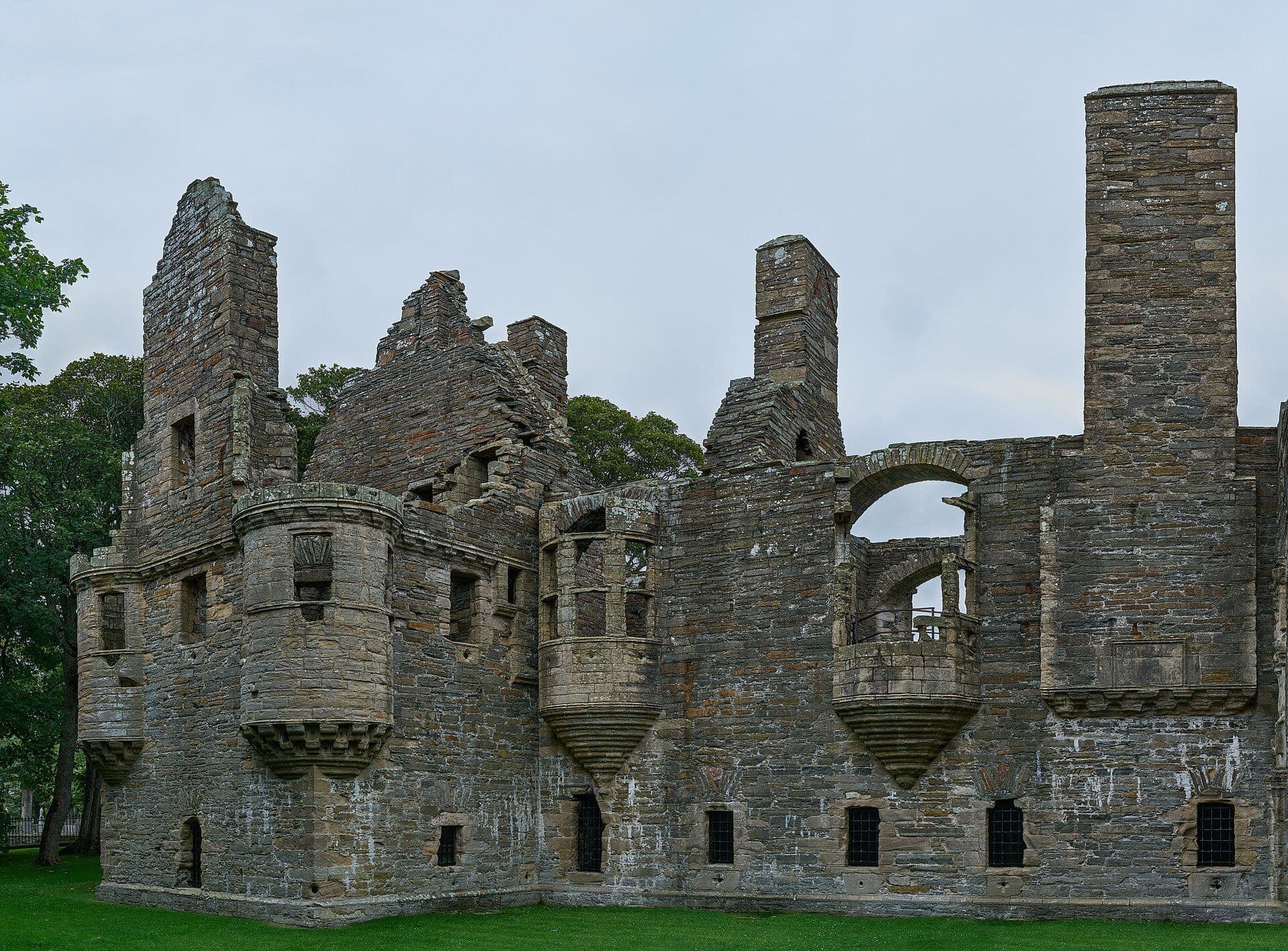 Earl's Palace, Kirkwall, Orkney — This is a photo of scheduled monument number
