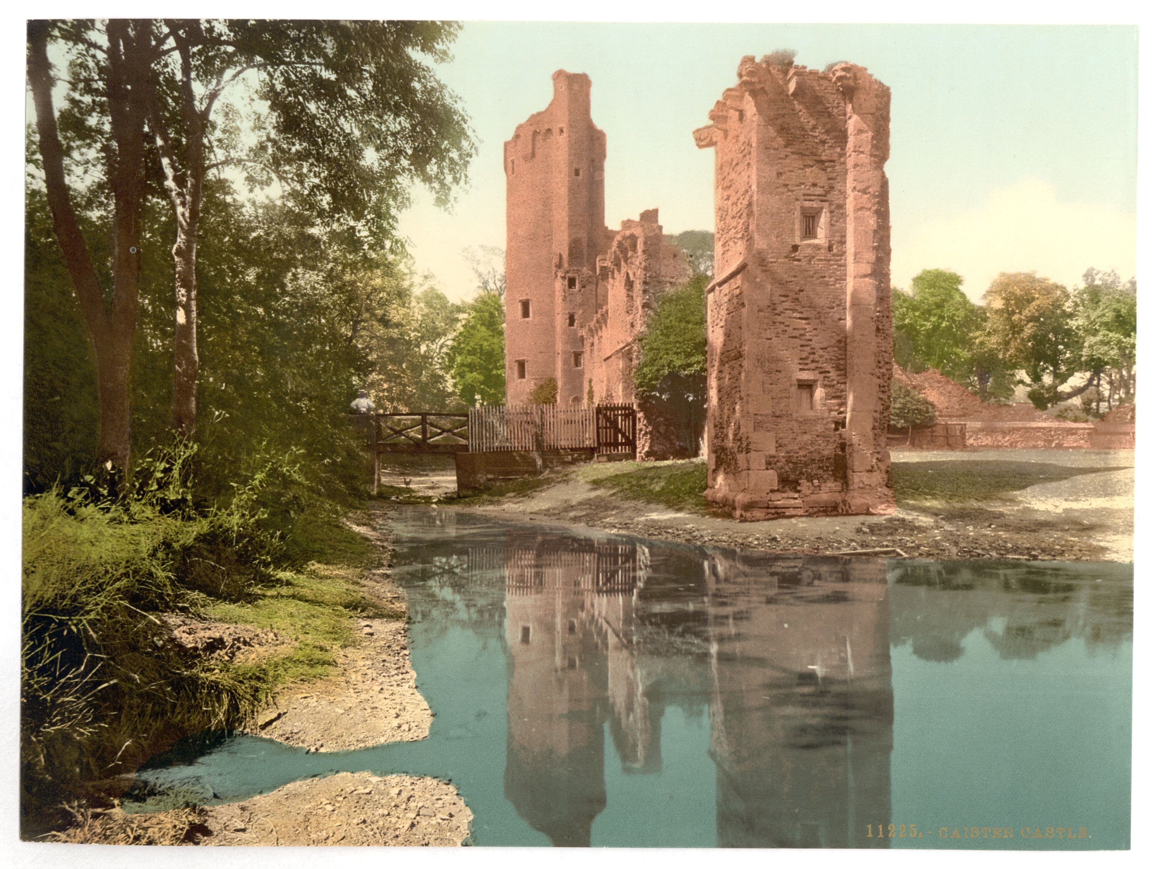 Caister Castle, Norfolk — Forms part of: Views of the British Isles, in the Photochrom print collection.; More information about the Photochrom Print Collection is av