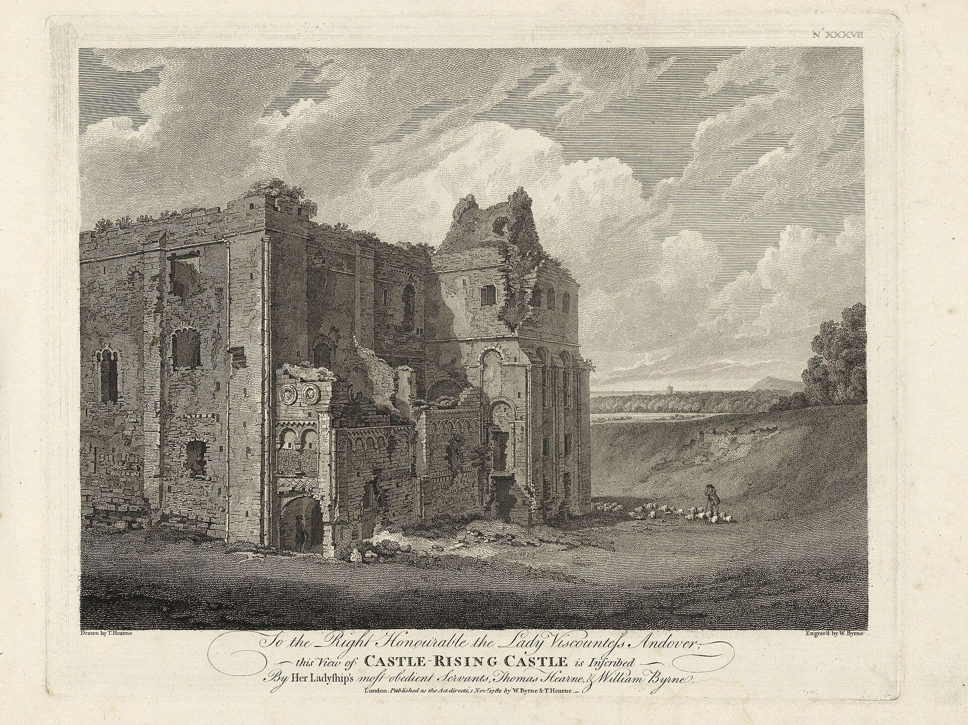 Castle Rising Castle, Norfolk — CASTLE-RISING CASTLE