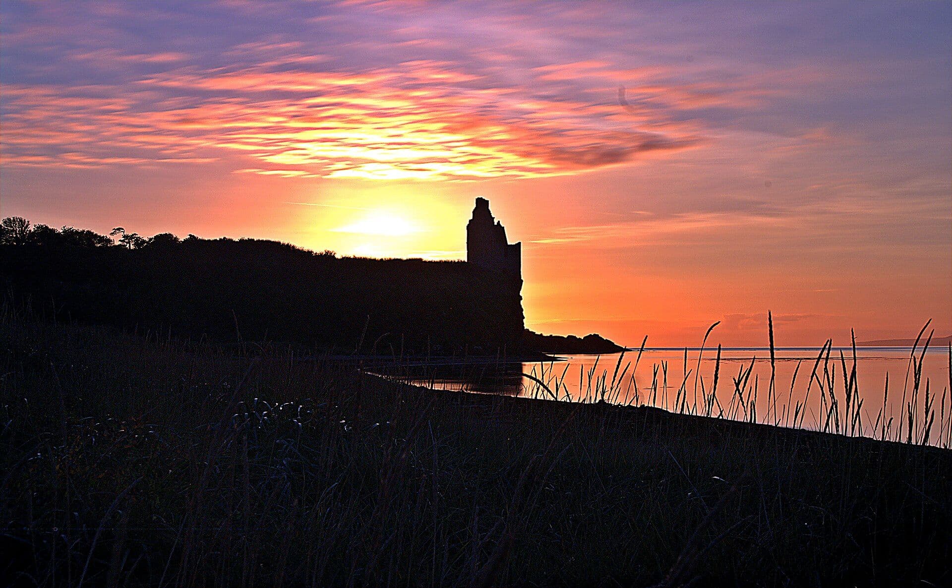 Greenan Castle, South Ayrshire — This is a photo of scheduled monument number