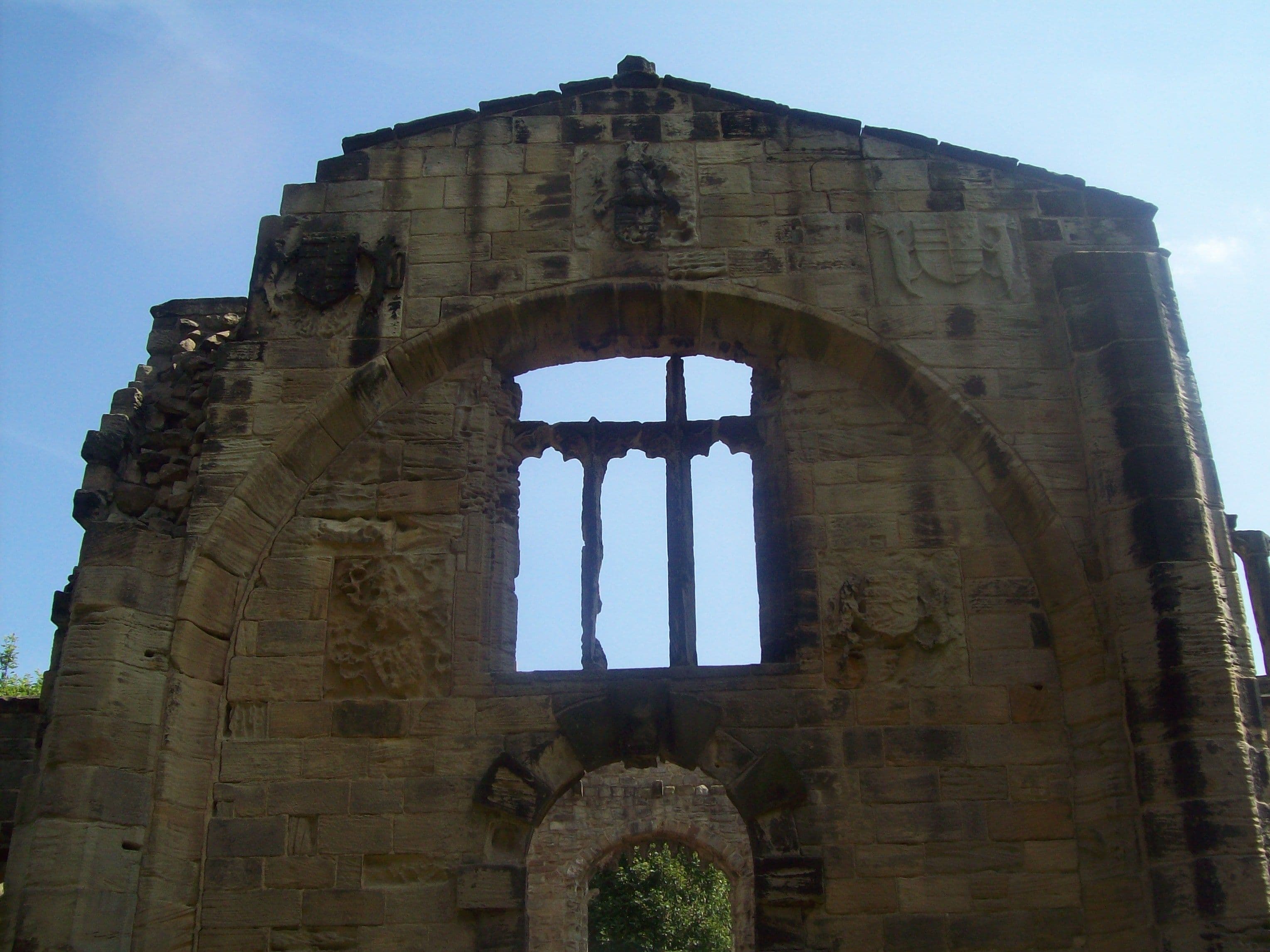 Hylton Castle, Sunderland — The east face of Hylton Castle