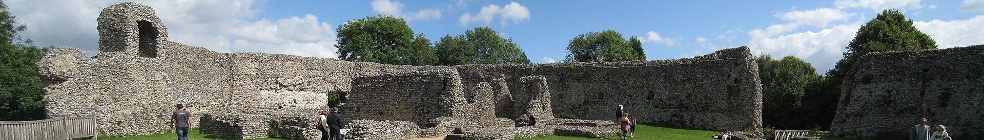 Eynsford Castle, Kent — Inside Eynsford Castle